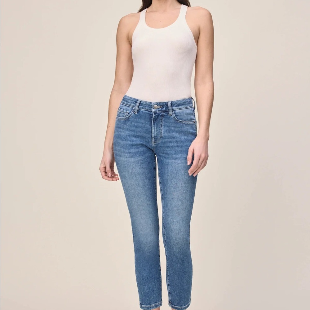 Warp + Weft Women's Blue Skinny Jeans